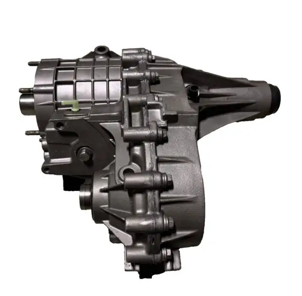 Side angle view of a np263hd remanufactured transfer case