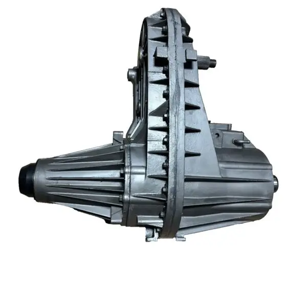 Side angle view of a Dodge 271D remanufactured transfer case