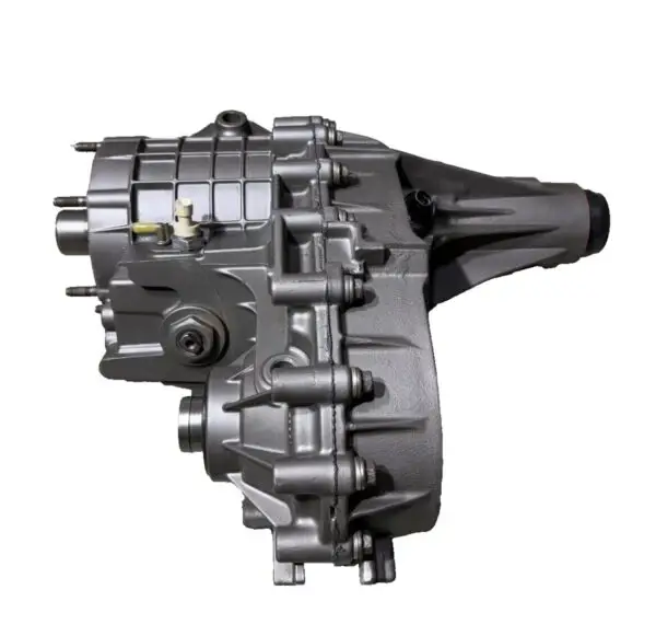 Side angle view of a np261xhd remanufactured transfer case